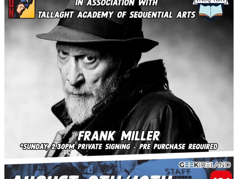 Frank Miller Private Signing For DCC Summer&nbsp;2025