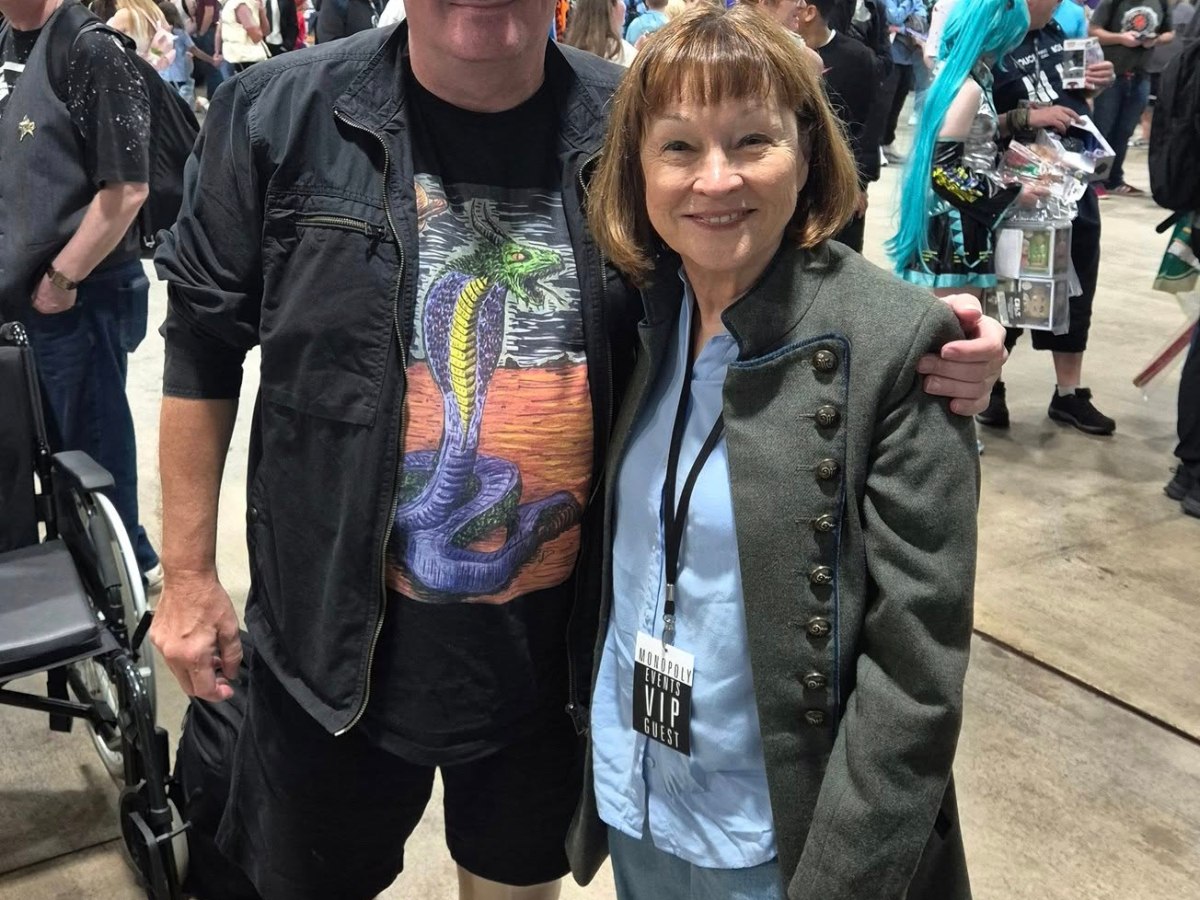 TW Meets 5th Doctor Companion Janet Fielding aka Tegan&nbsp;Jovenka